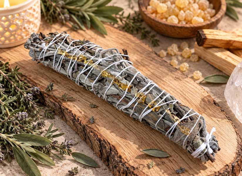 Atadillo Salvia Mediterránea Copal y Palo Santo